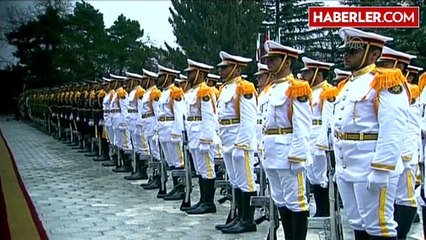 Çin Devlet Başkanı Cinping Resmi Karşılama Töreni