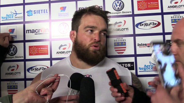 16° Journée de ProD2 ASBH - Provence Rugby réaction Romain Brison