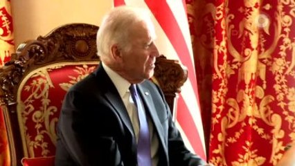 Davutoğlu-Biden Görüşmesi Başladı