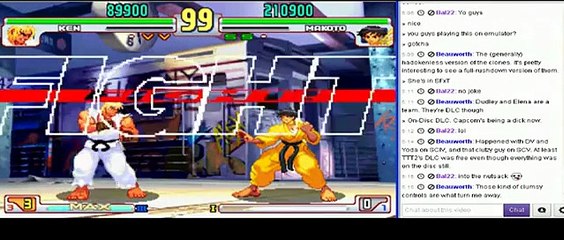 DV & Friends Stream: Street Fighter 3: 3rd Strike (Arcade) Part 2