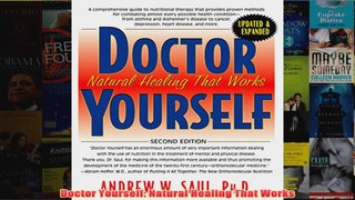 Download PDF  Doctor Yourself Natural Healing That Works FULL FREE