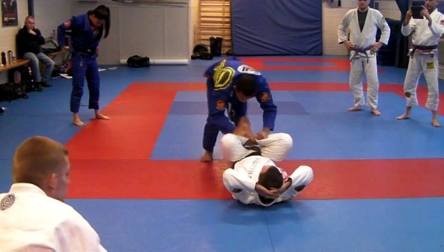 passdrill with black belt Windson Ramos ブラジル柔術