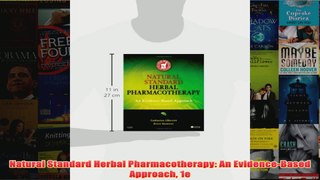 Download PDF  Natural Standard Herbal Pharmacotherapy An EvidenceBased Approach 1e FULL FREE