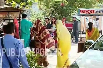 Diya Aur Baati Hum -23rd Jan 2016 - On Location Shoot