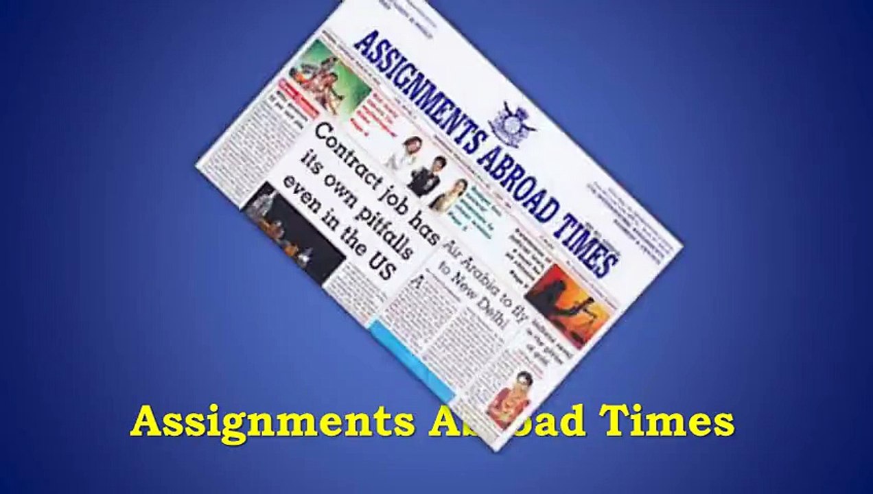 Assignments Abroad Times Online Newspaper Adver...