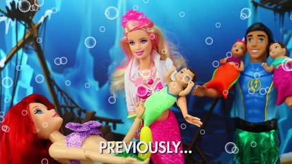 Ariel’s Baby is Kidnapped by Ursula after The Little Mermaid has Triplet Merbabies. DisneyToysFan