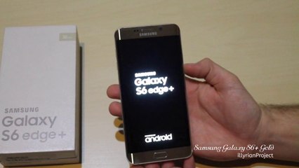 Samsung Galaxy S6 Edge Plus (GOLD) Unboxing