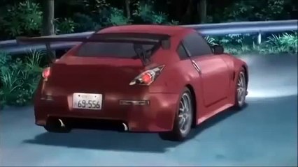 頭文字D Fifth stage FC3S vs R32（死神GT R） バトルシーン