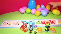 PAW PATROL, Team Umizoomi, Julius Jr Surprise Eggs with Peppa Pig & Wallykazam Surprise Eggs