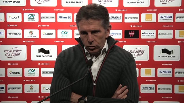 Foot - L1 - OGCN : Puel «Tout ça tient à si peu de choses»