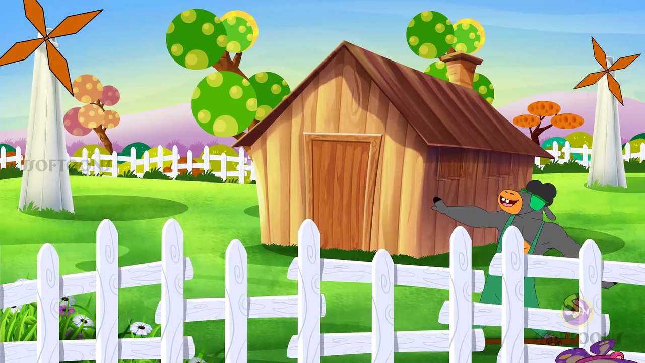 Cartoon Animated Nursery Rhyme | " Baa Baa Black Sheep" | Popular Kids Song