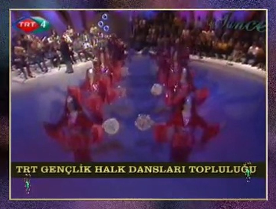 TRT GENÇLİK HALK DANSLARI TOPLULUĞU-(UŞŞÂK OYUN HAVASI Beste: Haydar TATLIYAY)