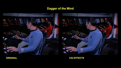 Star Trek - Dagger of the Mind - visual effects comparison