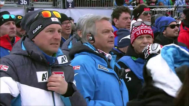 Streitberger crash Skiing Kitzbühel downhill 2016
