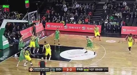Maçın özeti l Darüşşafaka Doğuş 100 - 106 Fenerbahçe