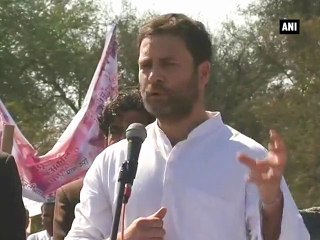Focus attention on farmers affected by drought: Rahul Gandhi to Centre