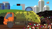 Garbage Truck | Dump Yard | Crusher Machine | Smashing Toys For Toddlers