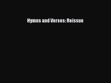 [PDF Download] Hymns and Verses: Reissue [PDF] Full Ebook
