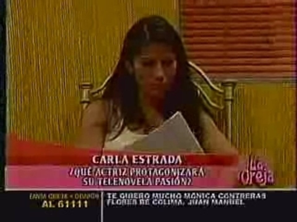 Susana Gonzalez Protagonista de "Pasion" 1