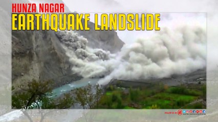 Hunza Nagar Earthquake Landslide