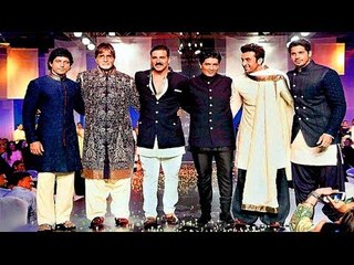 Mijwan Fashion Show 2014 | Amitabh | Ranbir | Akshay | Farhan | Sidharth