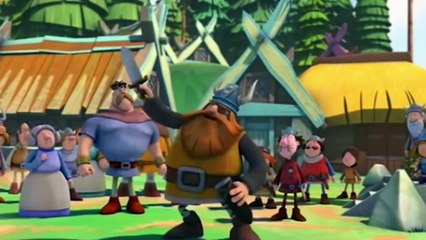 Wickie und die starken Männer auf Deutsch Staffel 1 Folge 4 Das Höhlenmonster  WOW