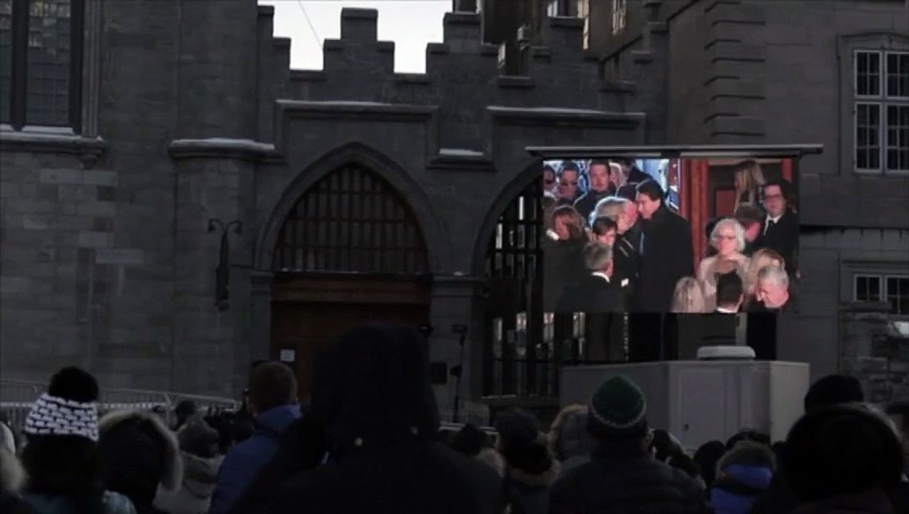 Le Québec rend un dernier hommage à René Angélil, le mari de Céline Dion