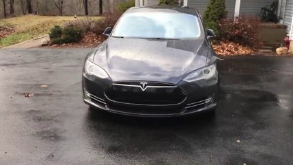 Tesla 7.1 software update summon test