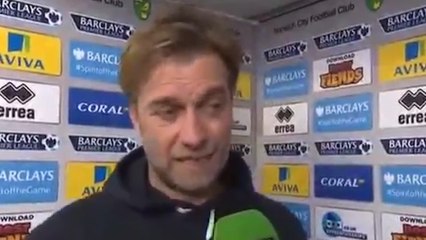 Norwich : Klopp ne se remet pas de la fin de match