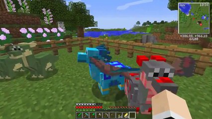 MINECRAFT EXPLORADORES - ACHEI UMA PIRÂMIDE GIGANTE! (c/Flokiis) #8