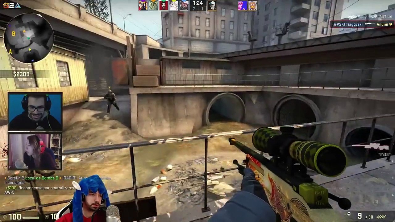 CS:GO #128 GRANDE SARDA XD C/Baby & Miss