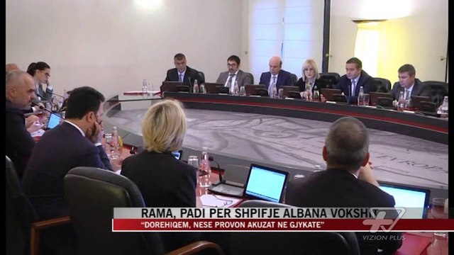 Edi Rama padit penalisht Albana Vokshin - News, Lajme - Vizion Plus