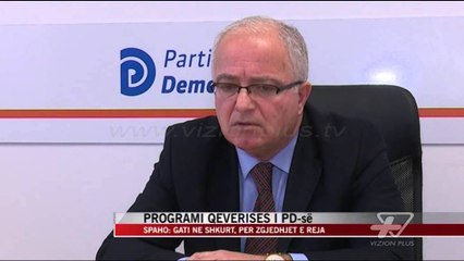 Programi qeverisës i PD-së - News, Lajme - Vizion Plus