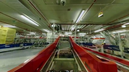 Le voyage d'une valise à l’aéroport Schiphol d’Amsterdam