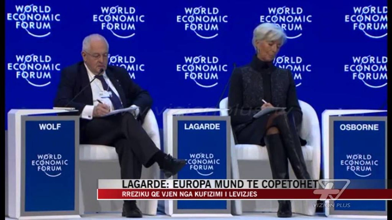 Lagarde: Europa mund të copëtohet - News, Lajme - Vizion Plus
