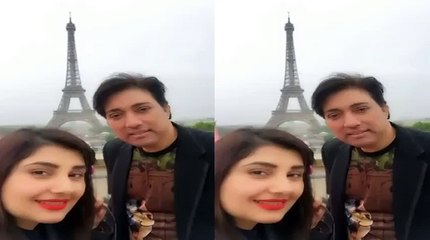 Javeria Saud & Saud Ibrahim on Vacation in Paris pictures