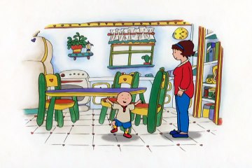 Caillou FRANÇAIS - Caillou joue au ballon  (S01E61)