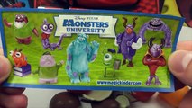 Monsters University Kinder Surprise Eggs Unboxing 2