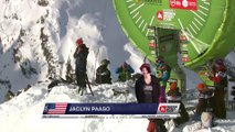 Winning run Jackie Paaso (USA) -  Vallnord Arcalís - Swatch Freeride World Tour 2016