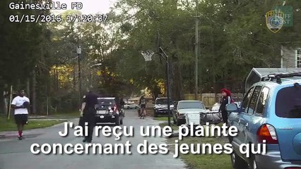 Ce policier a réagit de manière surprenante à une plainte pour bruit dans la rue