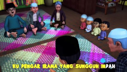 Upin & Ipin - Satu Hari Di Hari Raya [Sing-Along]  By Cartoon Network