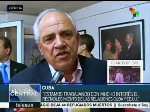 UNASUR colabora en proceso de restablecimiento de relaciones Cuba-EEUU