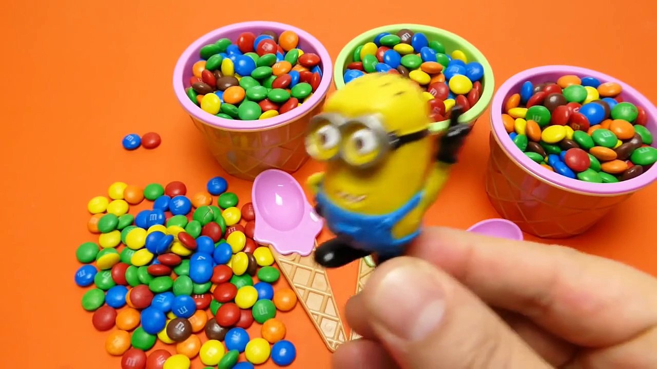ice cream cups hide amp seek surprise toys anpanman hello kitty minion