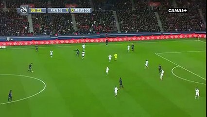 Lucas Moura Goal PSG 2-0 Angers Ligue 1