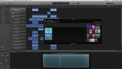 Retro Chorus Pedal Board In Logic Pro (15:35)