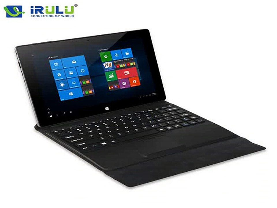 iRULU Walknbook Windows 10 10.1 Tablet PC Intel CPU Support Google Play 1280X800 IPS 2G/32GB Quad Core 2 In 1 Tablet Computer-in Tablet PCs from Computer