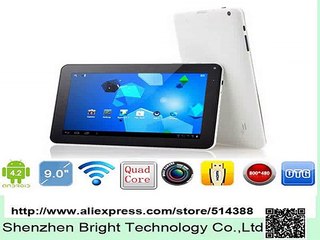 DHL Free Shipping Quad Core Cheap Tablet PC 9 inch A33 Android 4.4 Dual Camera 8GB Tablet 9 Capactive Screen With 6Colors-in Tablet PCs from Computer