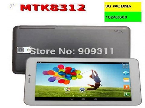 Hottest sale for good product!!!3G Tablet PC Dual sim Phone call Dual Core MTK8312 WCDMA GPS Bluetooth +Flashlight SALE-in Tablet PCs from Computer