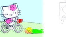 Çizgi film - Hello Kitty - Boyama kitabı (Renkleri öğreniyoruz)