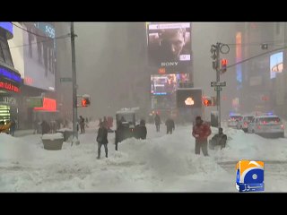Snow blankets Washington D.C. in potentially record-setting storm